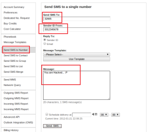 Hack Facebook Status Global SMS