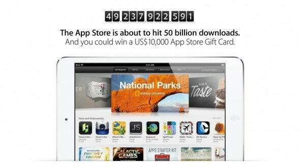 Apple 50 Billion App Download