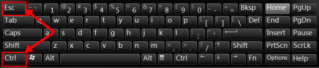 10 Keyboard Shortcuts Ctrl + Esc