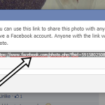 How To Share A Facebook Photo With A friend With No Facebook Account