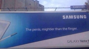 Samsung Puts Up Billboard With An Embarrassing Typo