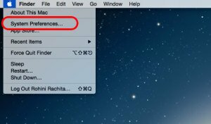 System_preference_mac